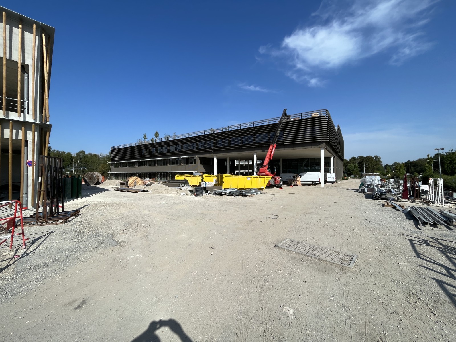 Immeuble de bureaux Cœur Aéroparc à Mérignac équipé d'une climatisation VRF Hitachi