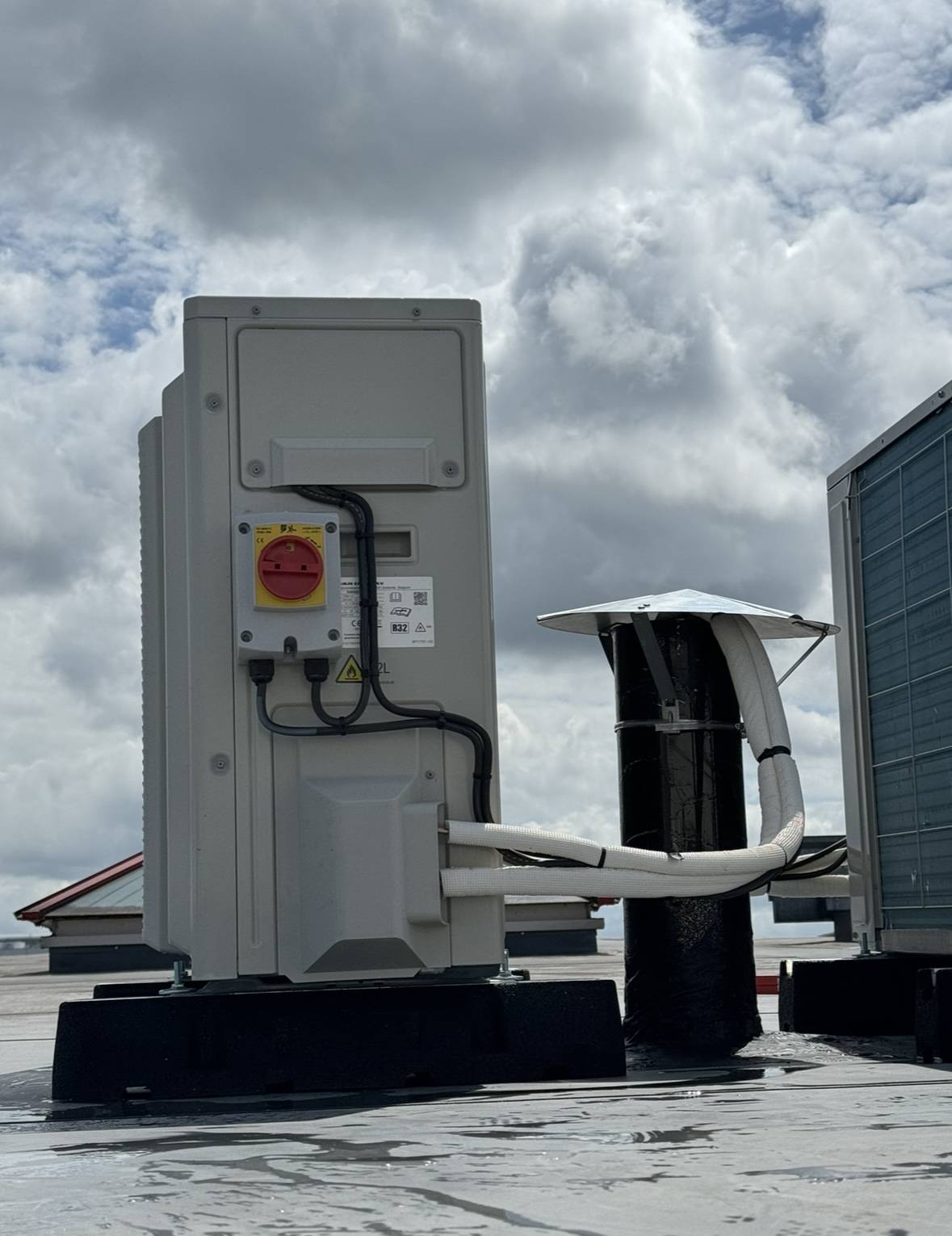 Unité extérieure Daikin et son raccordement