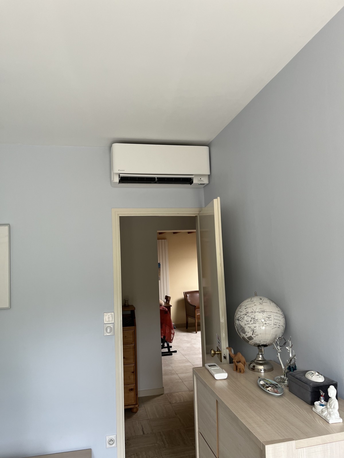 Mural Daikin Stylish dans une chambre d'enfant